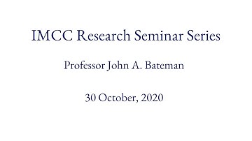 Radical Multimodality - Professor John Bateman