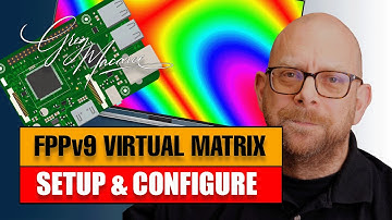 Setting up a Virtual Matrix with FPP v9, xLights 2025_06 and a Raspberry Pi!  #xlights, #pixels