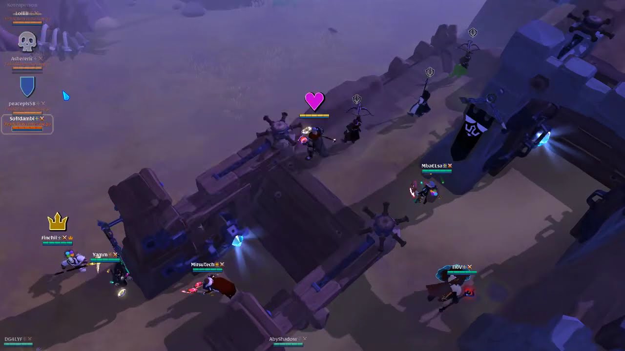 Albion Online is a sanbox MMORPG