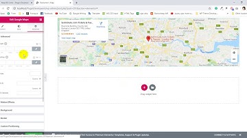 Elementor Google Maps Widget color changes