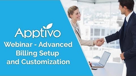 Apptivo Webinar - Advanced Billing Setup and Customization