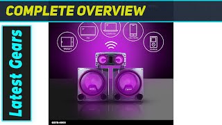 Gemini GSYS-4000: Unleash the Party! Powerful Bluetooth Stereo System