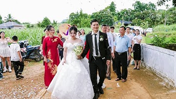 ĐÁM CƯỚI PHẠM ĐẠT & VÂN ANH I Chú rể Ngọc Lặc cô dâu Quảng Ninh