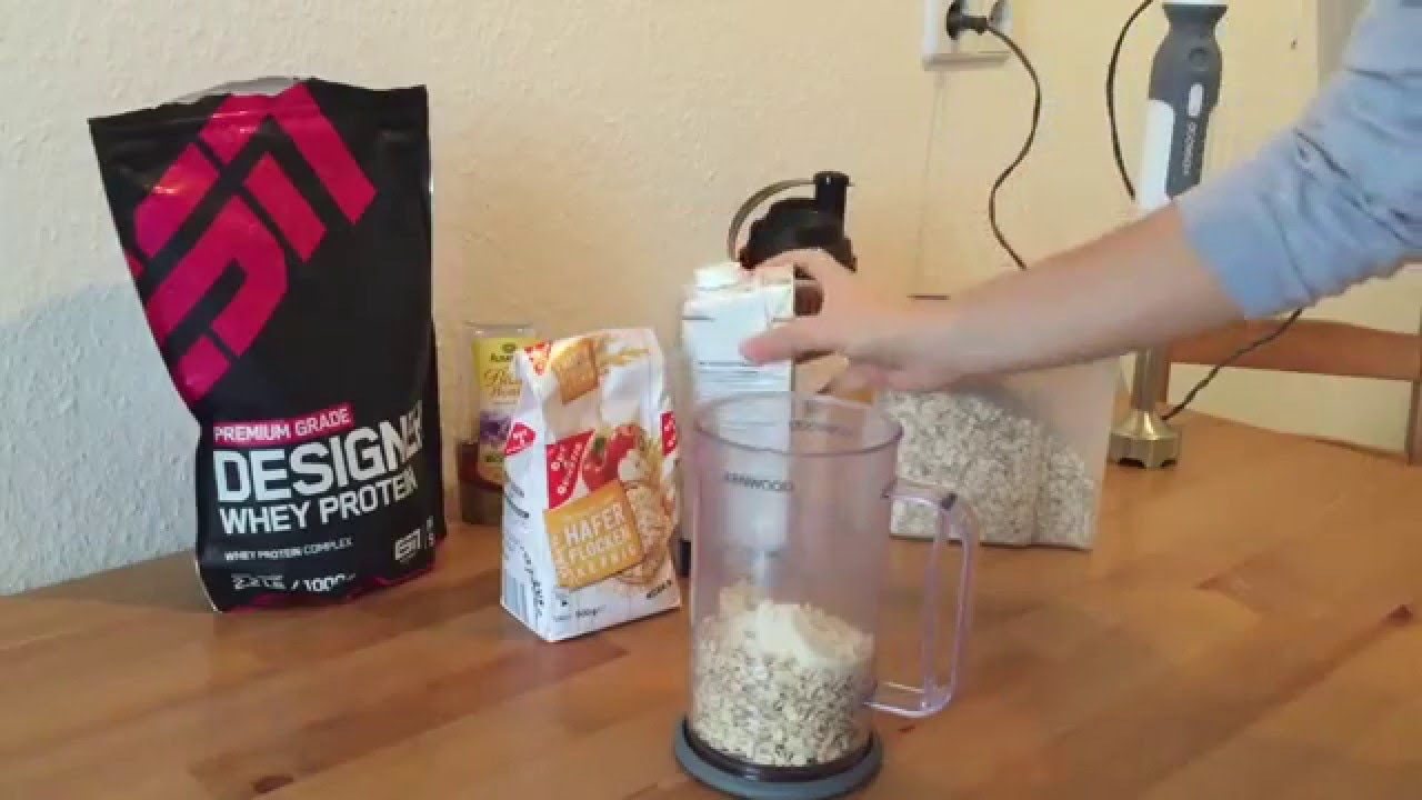 Gesundes Power Frühstück (Shake) - YouTube