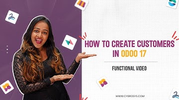 #1 How to Create Customers in Odoo 17 Sales App | Odoo 17 Functional Tutorials