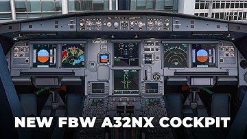 New FBW A32NX Cockpit Short Cinematic