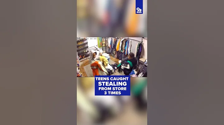 VIDEO: Teens caught stealing from store 3 times