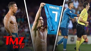 Cristiano Ronaldo Gets 5 Game Ban for Pushing Ref | TMZ TV
