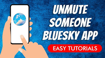 How To Unmuted Someone In Bluesky Social App