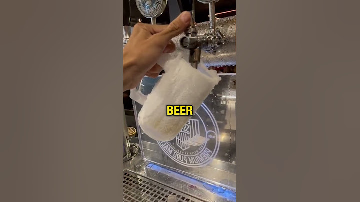 Is This Beer Glass Too Cold? 🍻