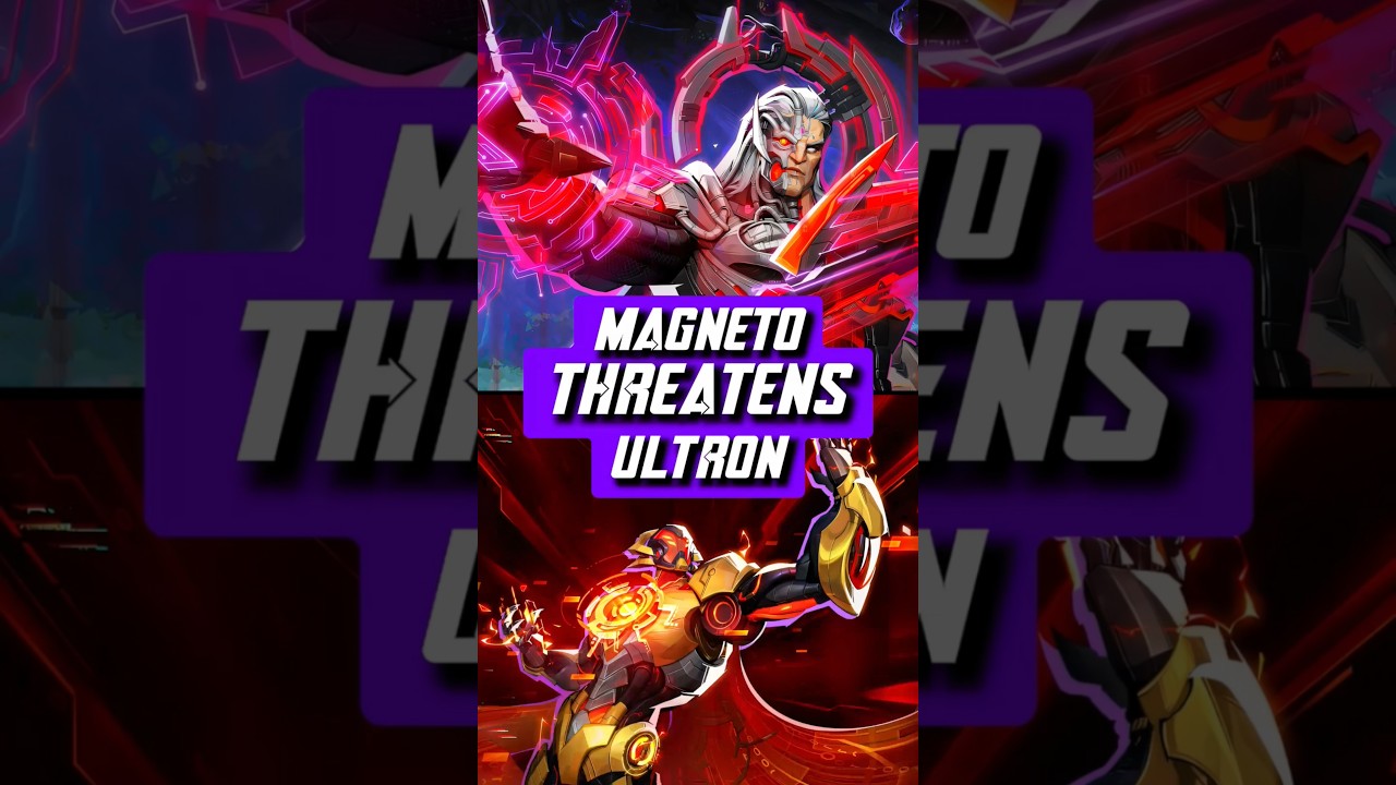 MAGNETO THREATENS ULTRON #gaming #trending #shorts
