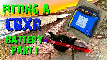 Fitting a CBXR Battery to your Onewheel PART 1 . Easy and hard bits!!
