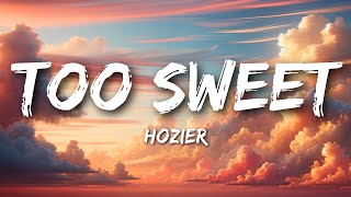 Video thumbnail of "Hozier - Too Sweet (Lyrics)"