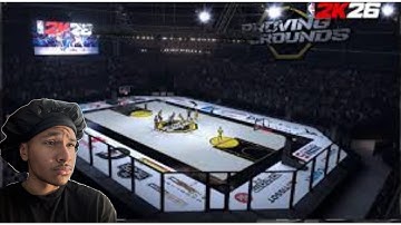 MY 6"8 DEMIGOD TOOK OVER THE PROVING GROUND 1v1 COURT! best build 2K26