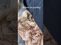 Natural eco printing using weld, logwood, cochineal, marigold