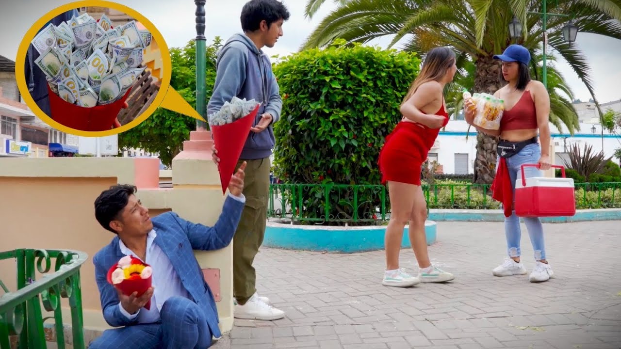 Millonarios ponen a prueba a mujeres ¡nt3r3sadas con este Ramo de Dinero