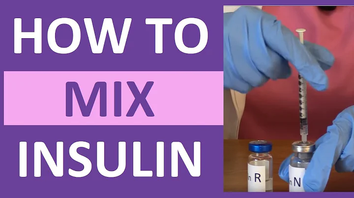 How to Mix Insulin NPH and Regular Insulin Nursing...