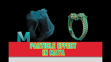maya dynamics tutorial| maya particles tutorial | maya particles emit from object|ring effect pt 2