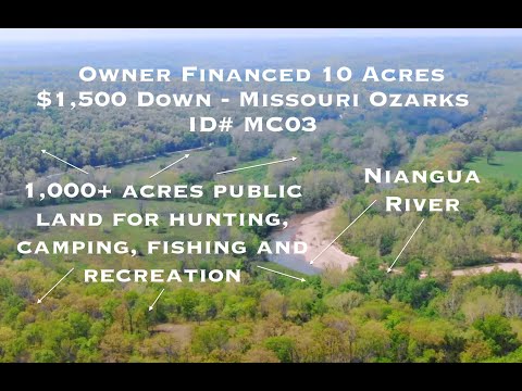 Owner Financed 10 Acres by RIVER - Next to Public Land for additional Hunting and Fishing! - ID#MC03