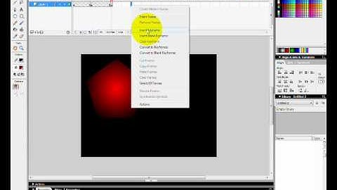 Tutorial Macromedia Flash - Interpolación forma