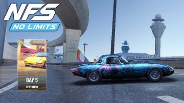 Jaguar E-Type Lightweight DAY 5 NFS No Limits West End Waves Gameplay Walkthrough