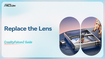 How to Replace the LENS of your CrealityFalcon2 Laser Engraver & Cutter?