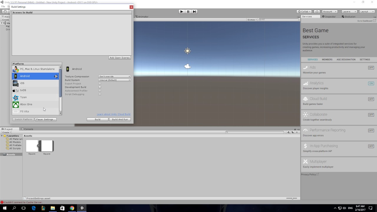 How To Disable Auto Graphics API Android In Unity 3D YouTube