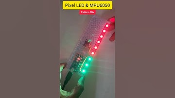 Pixel LED & MPU6050 ❤️ Arduino Project 🔥🔥 #shorts #viralvideo #reels #electroeshu #arduino #diy