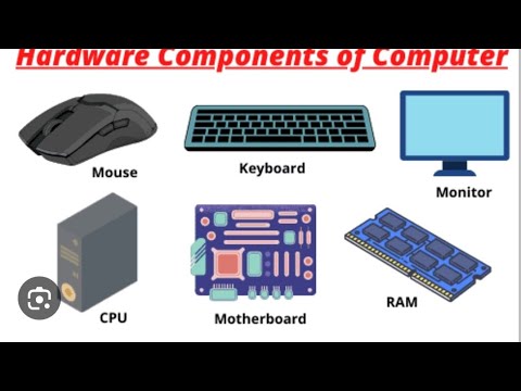 Computer Hardware Components Output,Input,Processing,Storage Devices ...