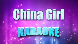 Bowie, David - China Girl (Karaoke & Lyrics) chords