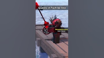 Quests in Fisch Be Like:💀#roblox #robloxfisch #fisch
