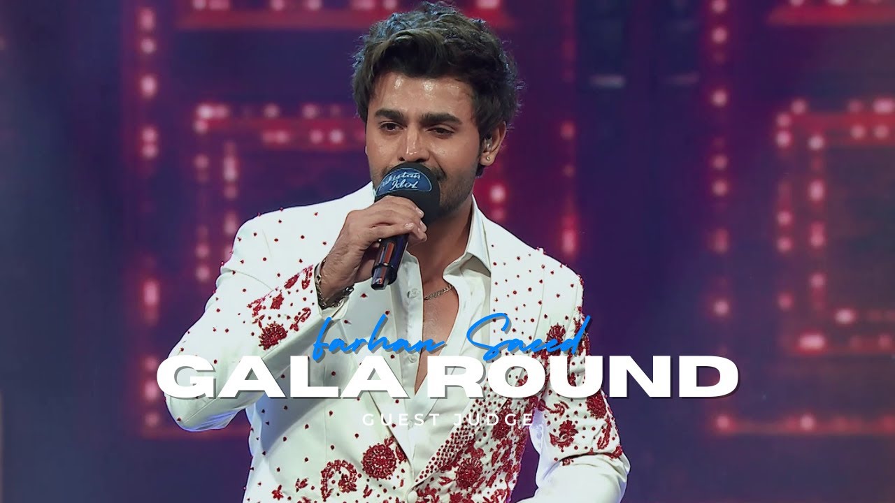 Pakistan Idol Gala 22 | Farhan Saeed Performs “Khat” | Opening Performance