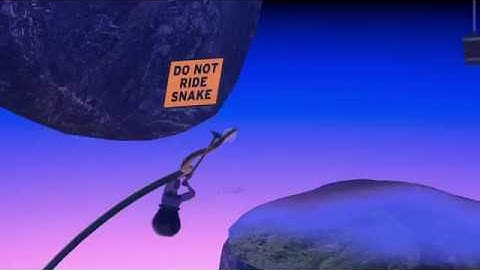 Getting Over It  - DO NOT RIDE SNAKE