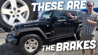 This Four-Door Jeep Wrangler's Brakes Broke Badly