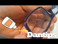 Como pegar tus lentes rotos y que sean mas resistentes - Dantips