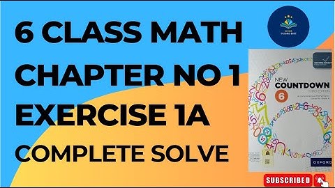 Oxford New Countdown Book 6 Third Edition Chapter 1 Exercise 1A | Complete Solved
