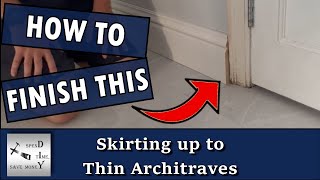 Skirting board or baseboard finishing tip by Spend Time, Save Money, DIY 22,944 views 1 year ago 2 minutes, 18 seconds