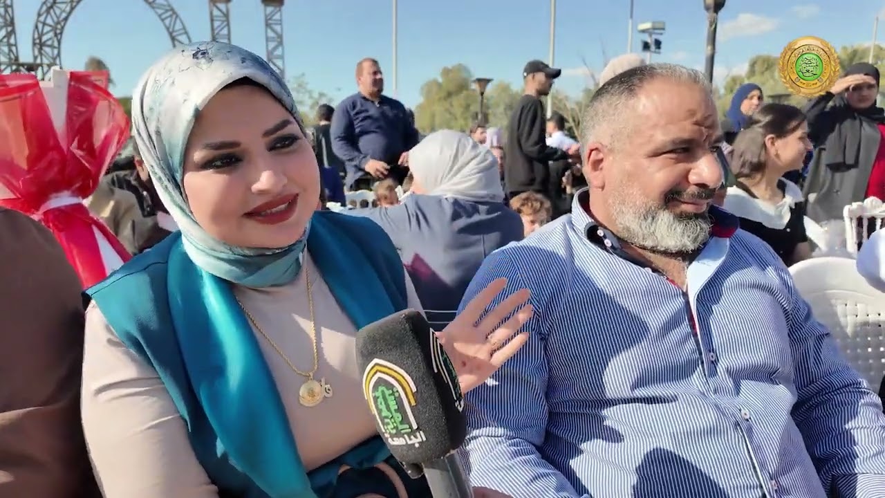 طلبة المرحلة الرابعة  في الجامعة المستنصرية يحتفلون بثمار النجاح