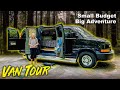 LOW COST |  DIY Camper Van Conversion Solo Woman