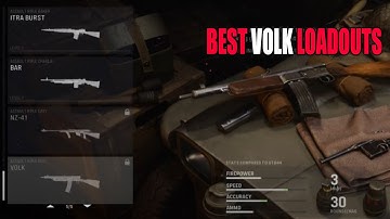 Call Of Duty Vanguard Best Volk Loadouts