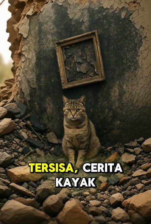 Dia masih duduk di reruntuhan itu nunggu yang nggak akan pulang#shorts #kontensedih