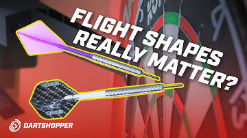 De juiste dartvlucht voor jouw worp!