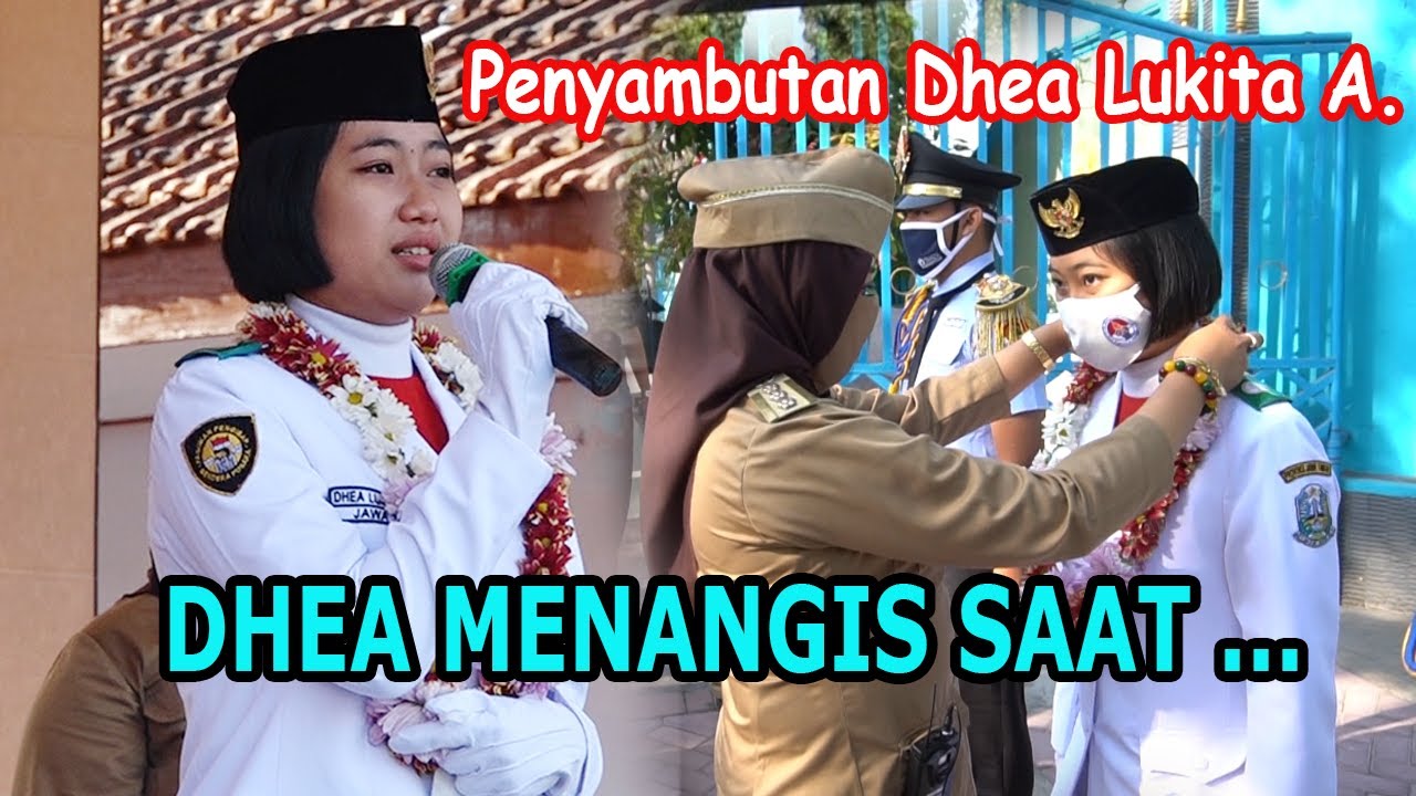 UPACARA PENYAMBUTAN DHEA LUKITA ANDRIANA PASKIBRAKA 2020