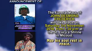 JOHN DESMOND FREDERICK  SHORT
