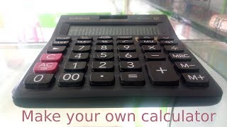 Make your own calculator using arduino uno in  proteus #howtoMakeCalculator screenshot 5