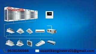Smart Coolingsave30%Energy With Swastik Engineers Vrv System One Outdoor Unit,Multiple Indoorunits