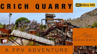 Crich Quarry a dramatic FPV experience