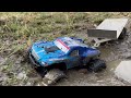 Rc car stuck in heavy mud | rc car mud test