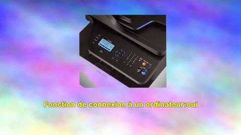 Samsung Clx 6260fd imprimante multifonctions couleur