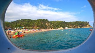 Boat trip from Blanes to Tossa de Mar